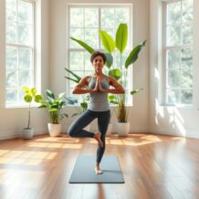 Tadasana – korzyści, technika i błędy w pozycji góry