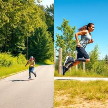 Rolki czy bieganie? Porównanie efektywności i korzyści zdrowotnych