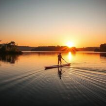 Pływanie na supie – odkryj zalety i popularne miejsca w Polsce